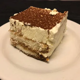 Delicious Tiramisu is available now.