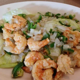 Salt and pepper shrimp