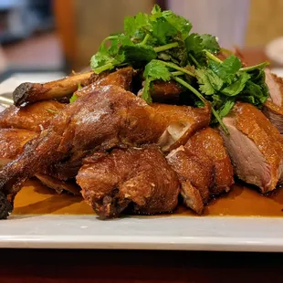 Crispy Roasted Duck, Half. $15.99.