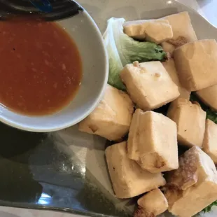 Crispy Fried Tofu