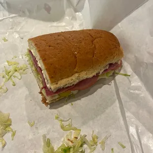 Combo 1/2 sandwich. Huge!!