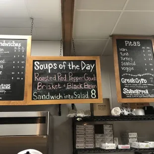 Soup menu Bo Did&apos;s on Anderson Lake Parkway &amp; 169 in Ep