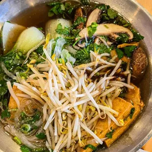 Vegetarian pho