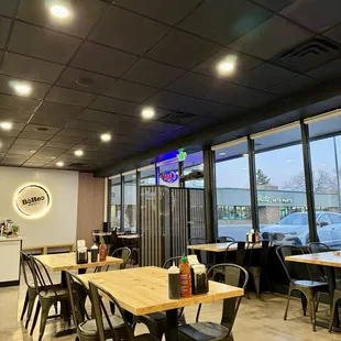 interior, sushi and sashimi