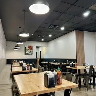 interior, sushi and sashimi
