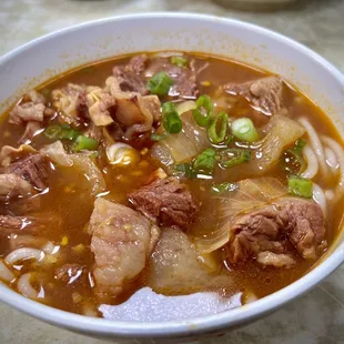 Classic Tew Chow Noodles Soup