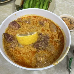 Curry Beef Stew Noodle