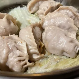 Steamed dumplings
