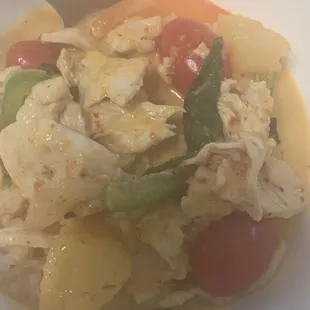 Pineapple curry - the weekly special