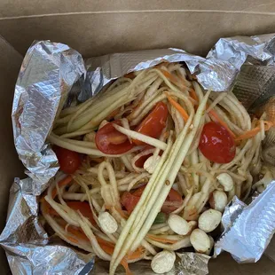 Papaya Salad (weekends)