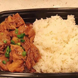 Braised Beef Brisket On Rice