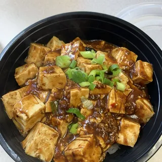 Mapo Tofu on Rice