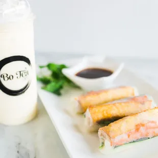 tofu spring rolls
