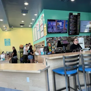 Front counter
