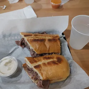 Beef Dip Sandwich
