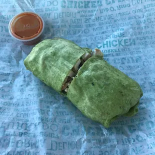 Tuna Spinach Wrap