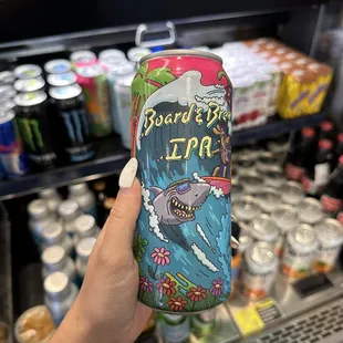 Local IPA - The art on this can is a must have! Who doesn&apos;t love sharks?!