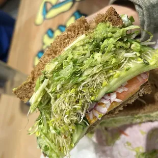 Veggie sando