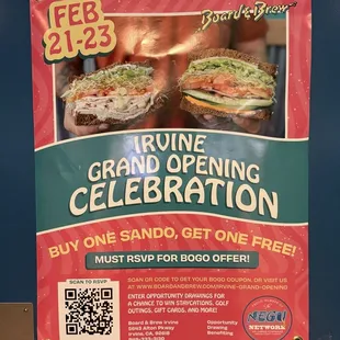 Grand Opening Poster