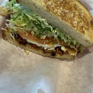 Blt with egg