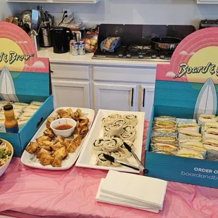 Adult food for my daughter's party
