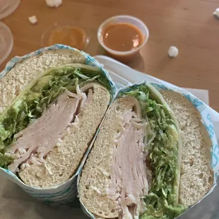 Turkey Avocado Tornado Sandwich