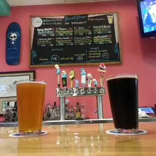 Citracado IPA - Artifex brewing co double nut brown - Mammoth brewing co