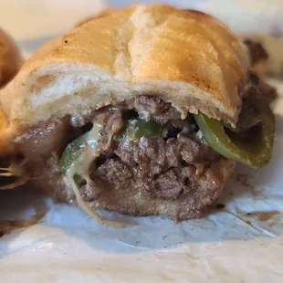 Close-Up of the Baja Beef Sandwich  04-27-2024