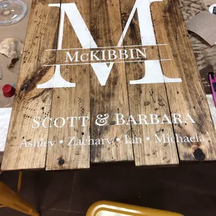 My mom loved mine so much that she asked me to make her one! Board and brush even helped me ship it to her!