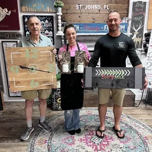 Our three, very different projects :)