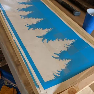 Cutout ready to apply