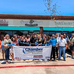 Ribbon Cutting with Rockwall Chamber of Commerce