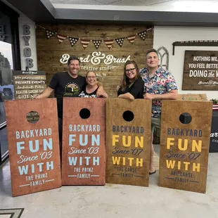 Cornhole workshop!