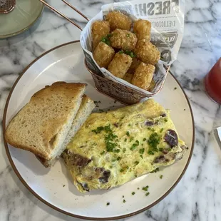 Chicken Apple Sausage Omelette