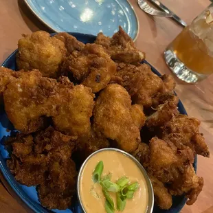 Crispy cauliflower