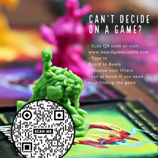 Access our game library to help narrow down your search