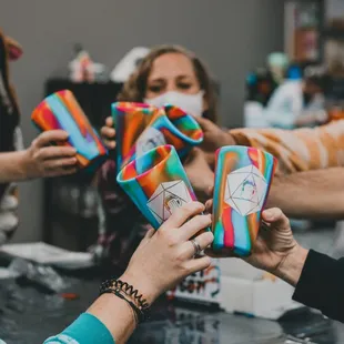 Silicone pints available for purchase online or in our store