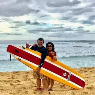 Andy &amp; Carolyn enjoying the Westside...