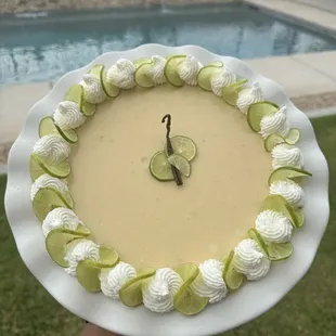 Custom order key lime pie