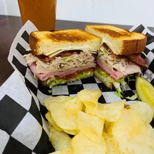 Chef Brads&apos;s take on Club Sandwhich