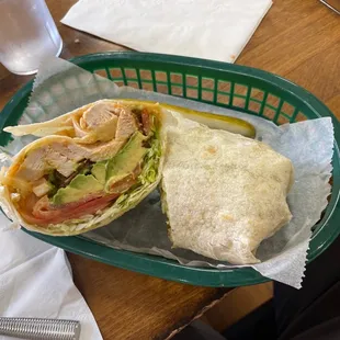 Spicy Chicken Wrap