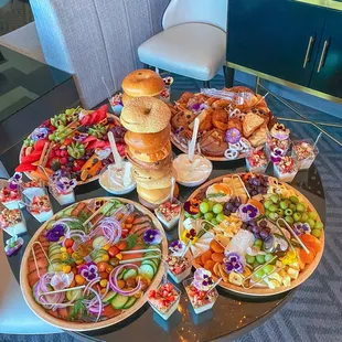 Graze table in the Cosmopolitan resort