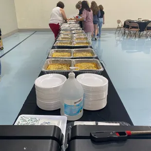 Breakfast buffet catering