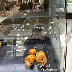 outside, donuts