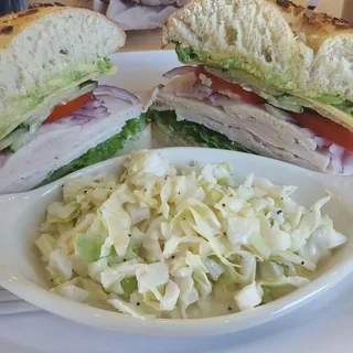 Turkey Avocado and Cheese Lunch