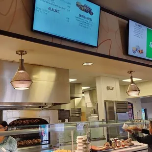 sushi and sashimi, interior