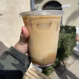 Garden on the rocks, iced