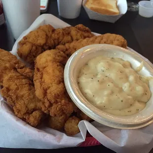 Fried fish and tots!