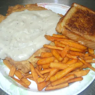 Hand Breaded Chicken Fried Steak...$9.95
