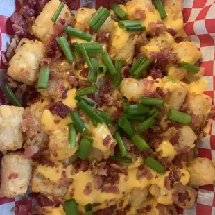 Loaded Irish tots